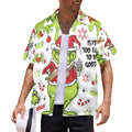 Men's All Over Print Christmas Grinchy Shirt Made In USA Ships to USA Only
