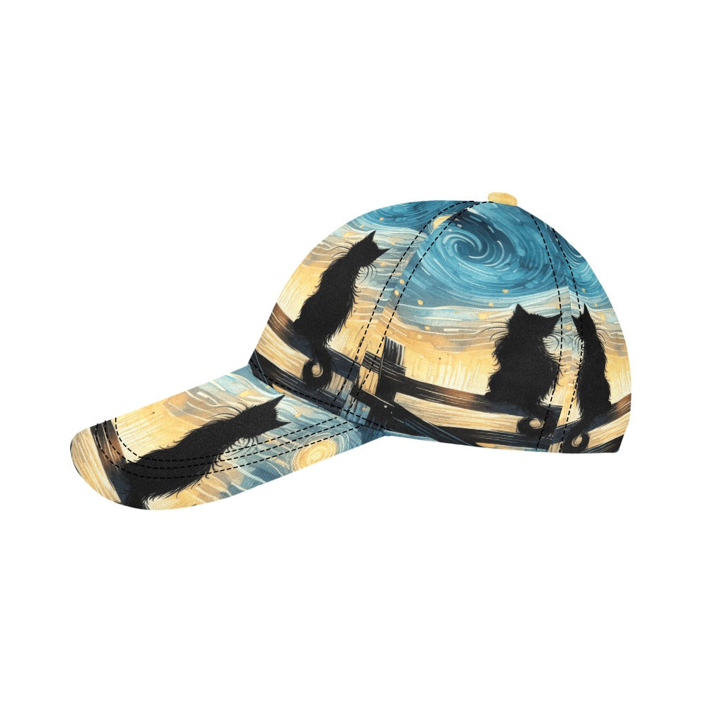 Van Gogh Cat All Over Print Free Shipping USA