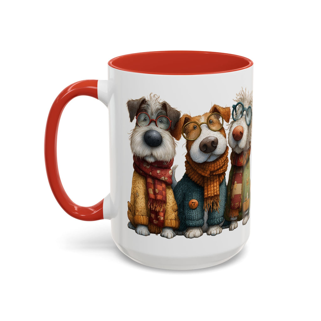 Three Cozy Dogs Mug | Accent Coffee Mug