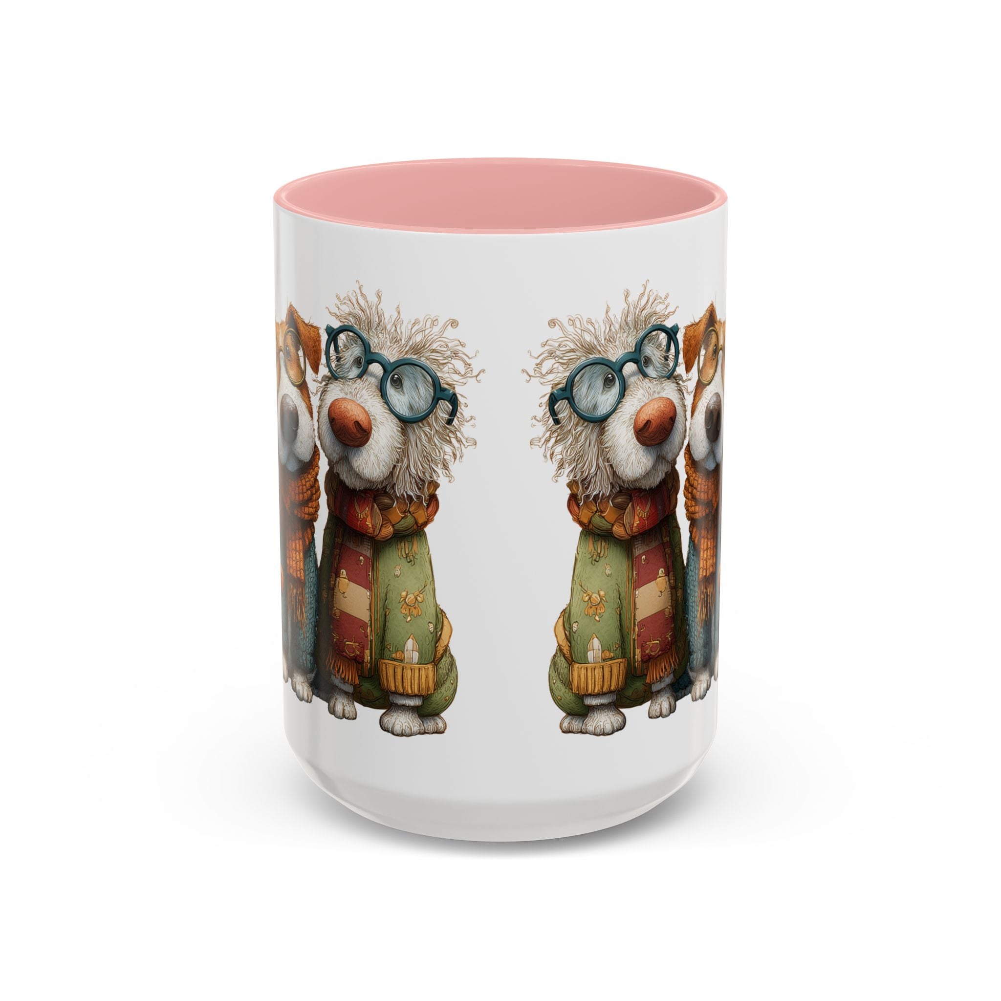 Three Cozy Dogs Mug | Accent Coffee Mug
