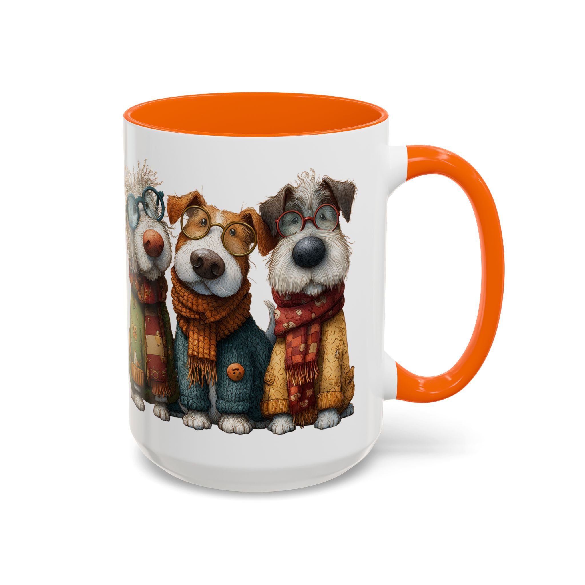 Three Cozy Dogs Mug | Accent Coffee Mug