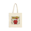 Snoopee Comic Panel Tote Bag | Peanut Doghouse Illustration