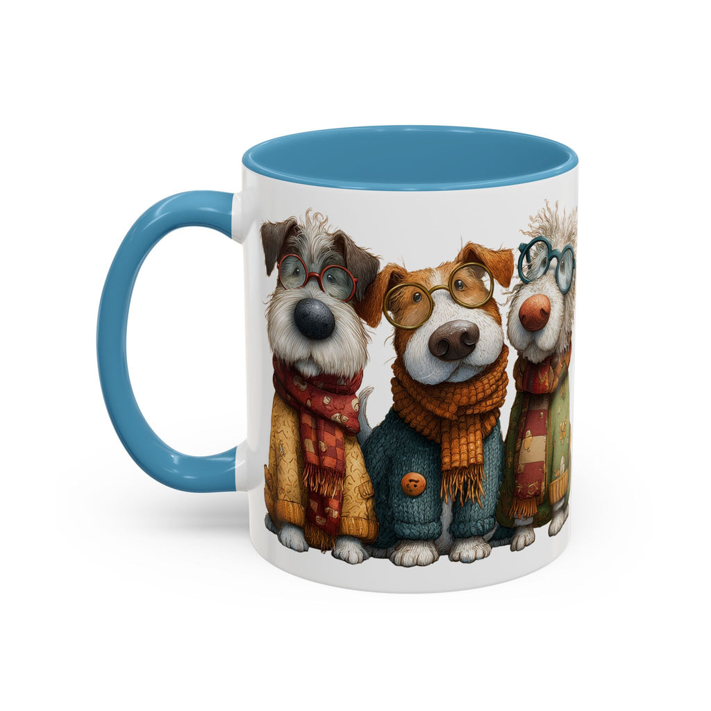 Three Cozy Dogs Mug | Accent Coffee Mug