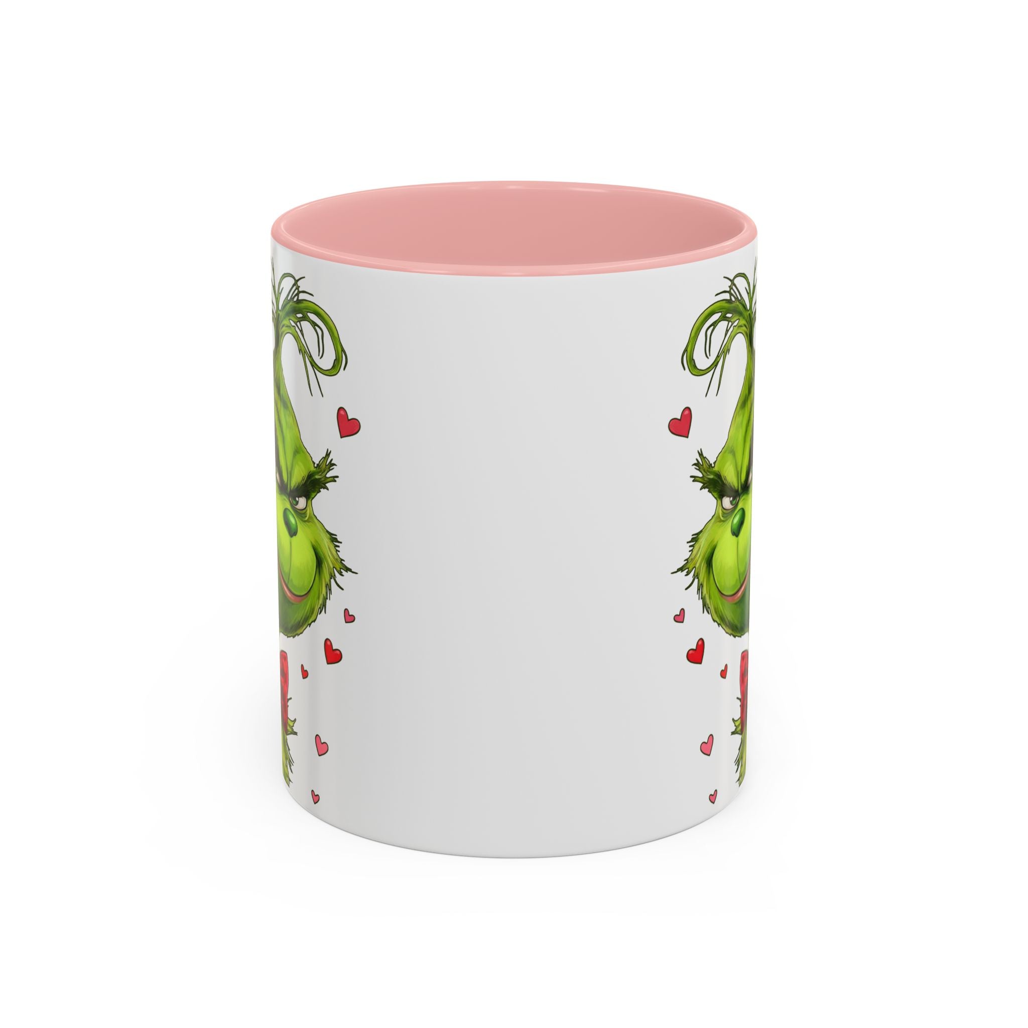 Grinch Holding Rose Mug | Accent Coffee Mug