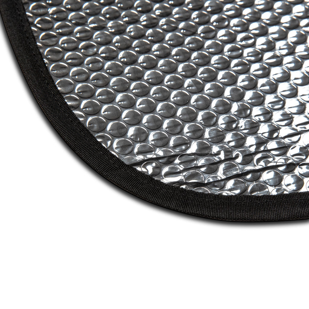 Neon Paw Print Car Sun Shade | Paw Pattern Sunshade