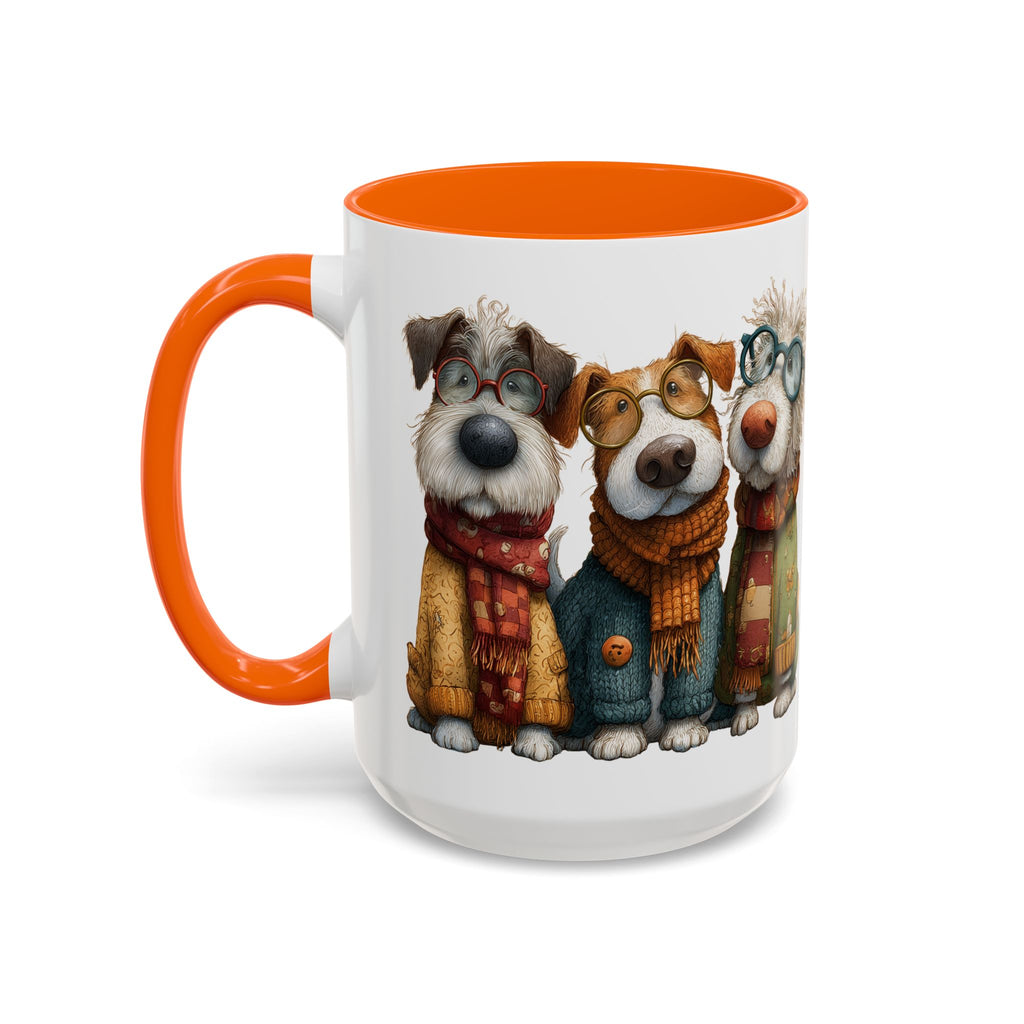 Three Cozy Dogs Mug | Accent Coffee Mug