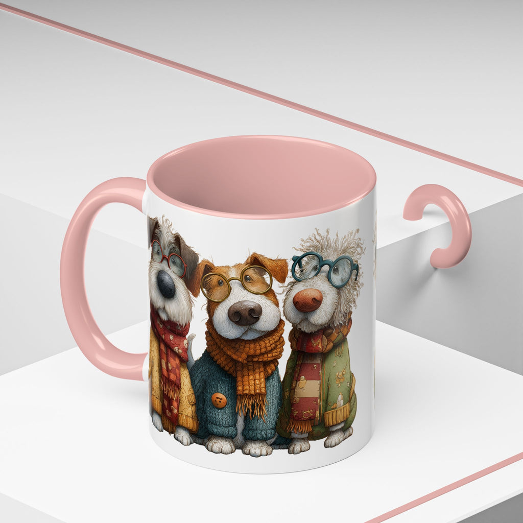 Three Cozy Dogs Mug | Accent Coffee Mug