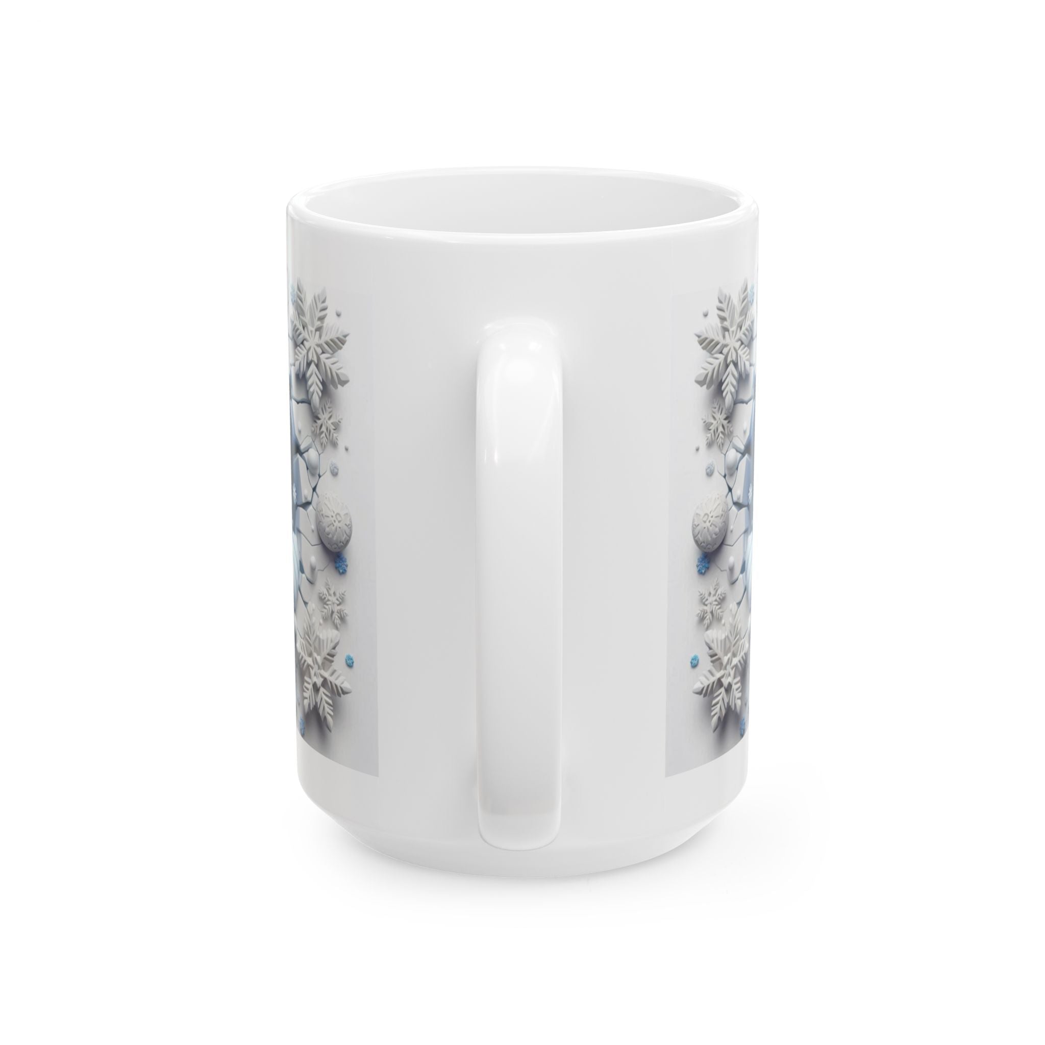 Snowflake Mouse Holiday Mug | Winter Mickee-Inspired Ceramic Mug