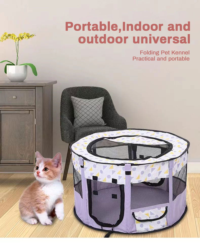 Cat Closed Delivery Room Foldable Cat Tent Dog Universal Puppies Cat Breeding Pet Supplies Cat Litter Box