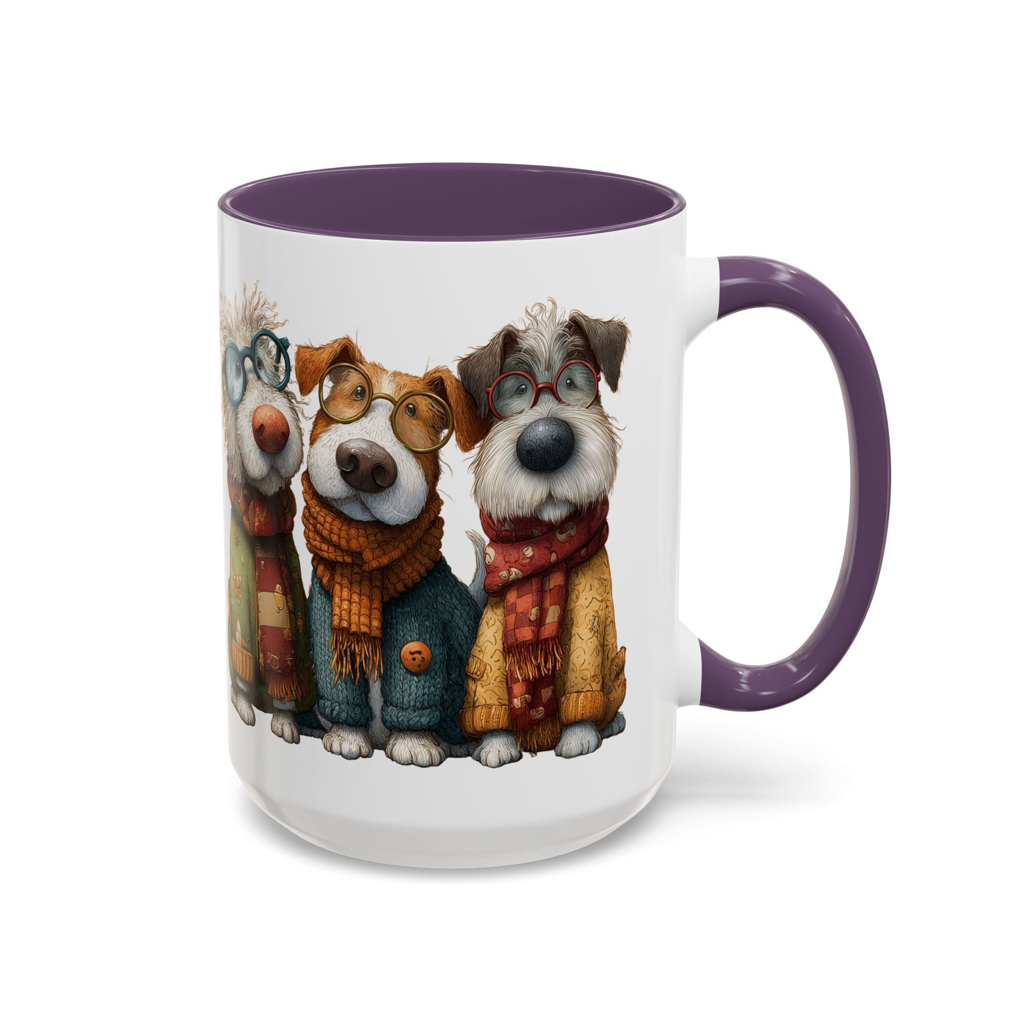 Three Cozy Dogs Mug | Accent Coffee Mug