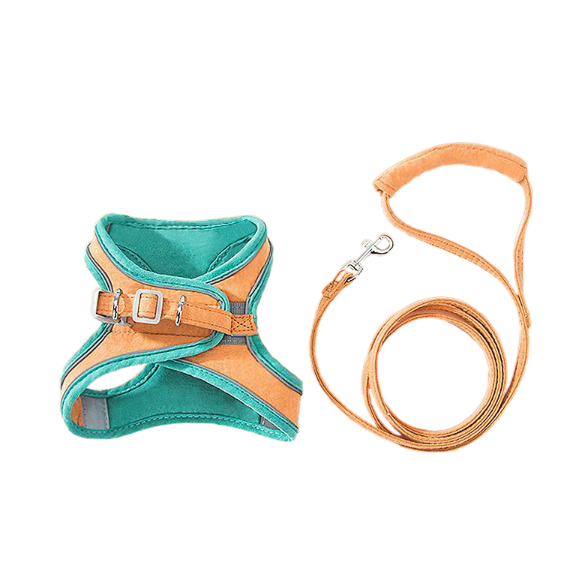 Pet leash vest style cat universal chest strap dog chain