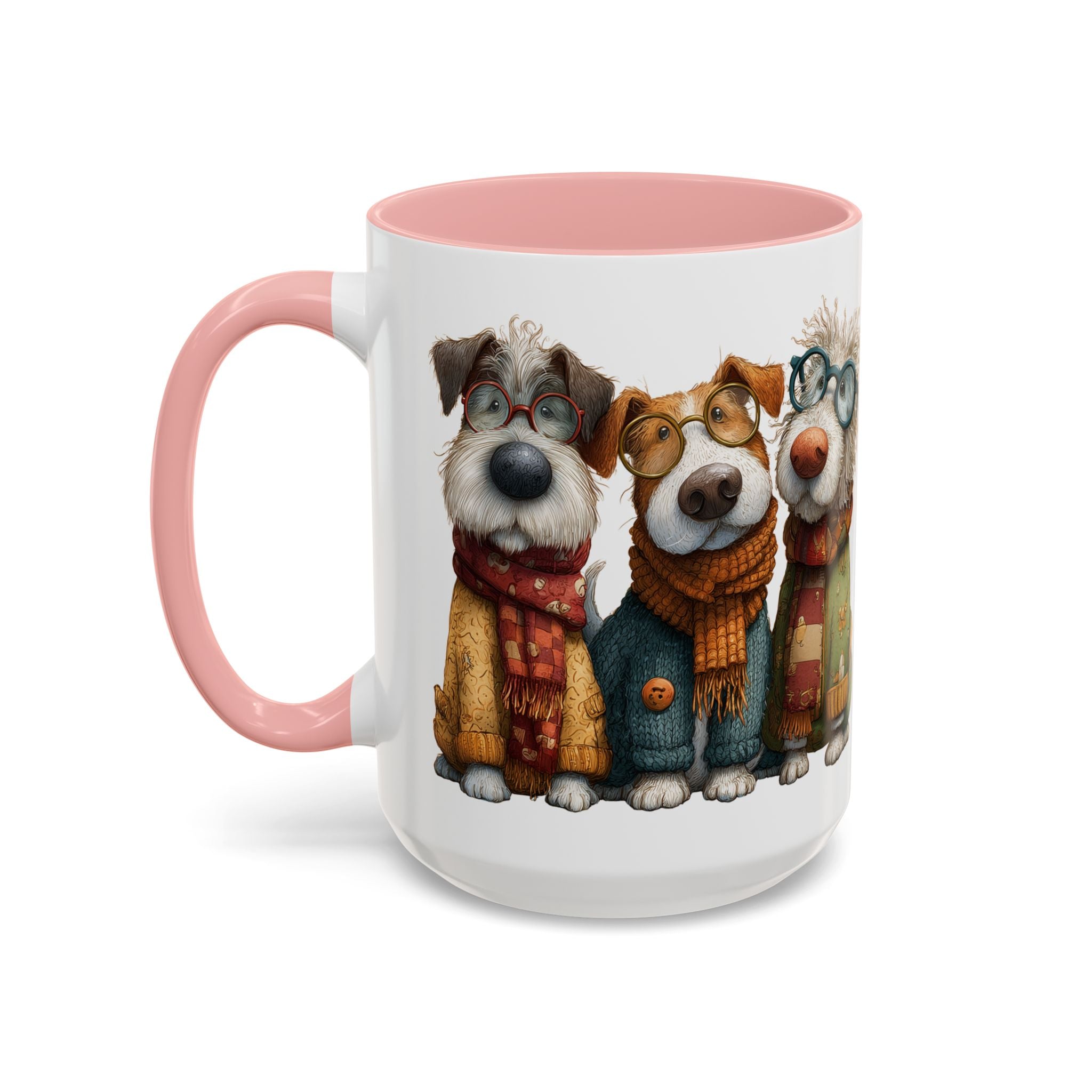 Three Cozy Dogs Mug | Accent Coffee Mug