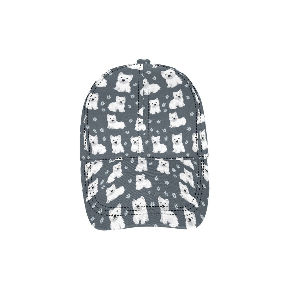 Westie All Over Print Mom and Dad Cap #Westie #Dogs