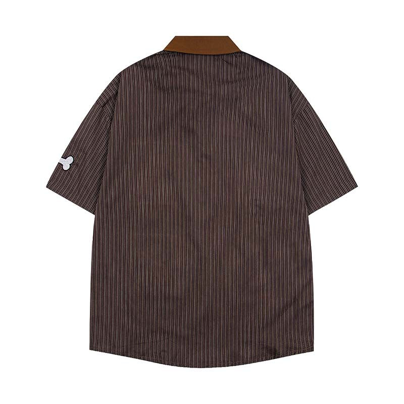 Embroidery short sleeved shirt for cats and dogs