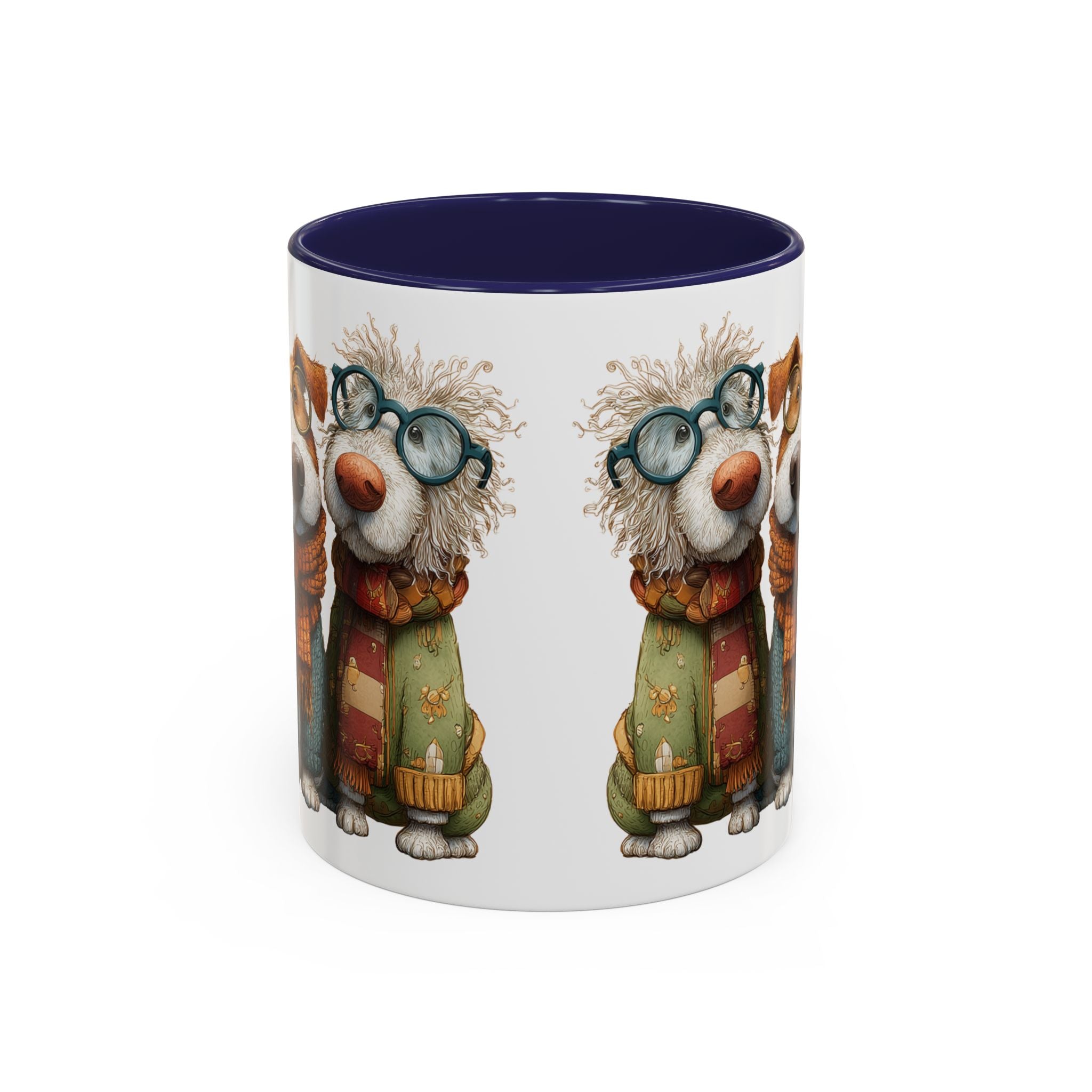 Three Cozy Dogs Mug | Accent Coffee Mug