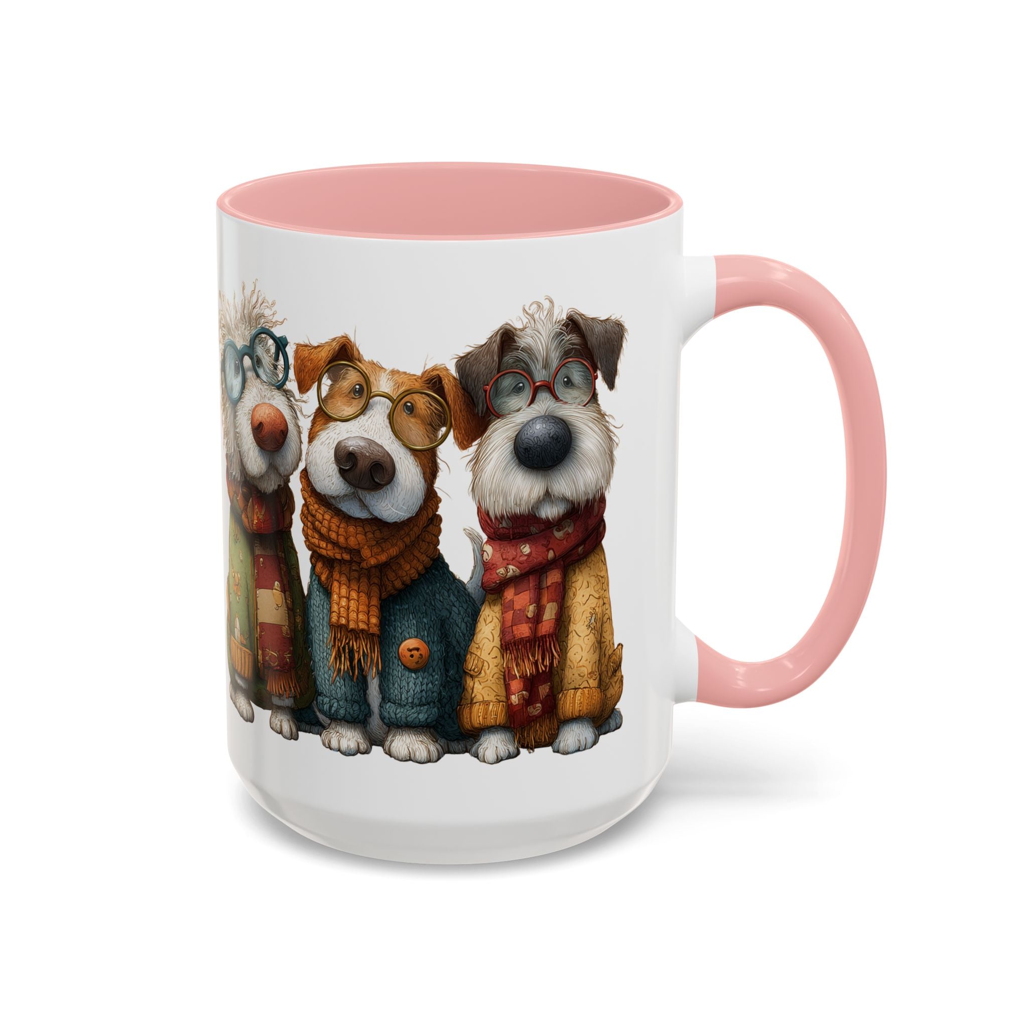Three Cozy Dogs Mug | Accent Coffee Mug