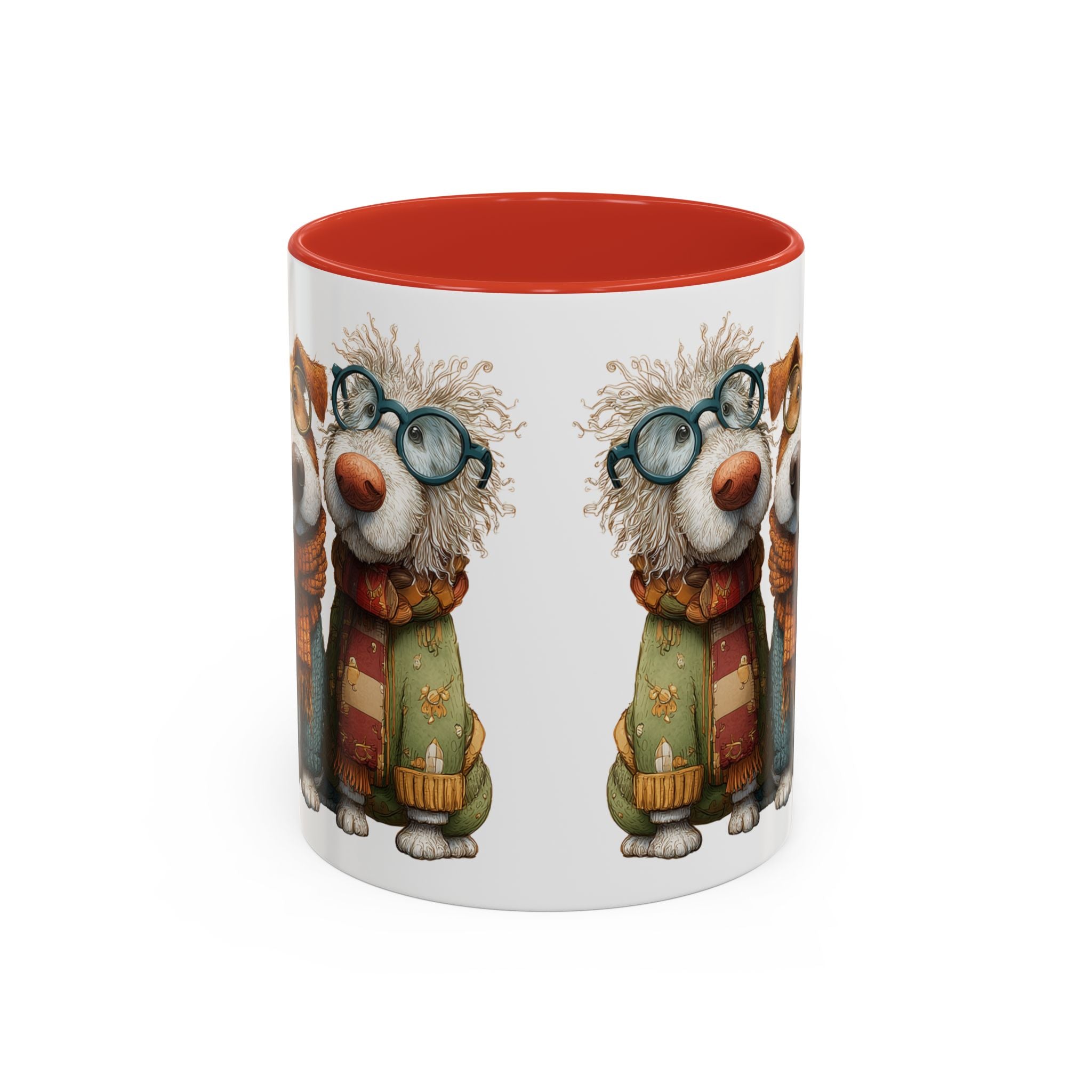 Three Cozy Dogs Mug | Accent Coffee Mug
