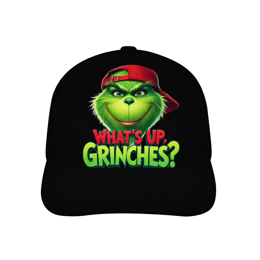 What's Up Grinch's Baseball Cap #ChristmasTime