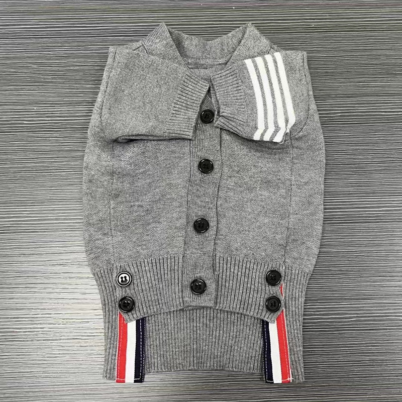 Wholesale Cross-border Pet Knit Cardigan - Bear Design (For Dogs & Cats)