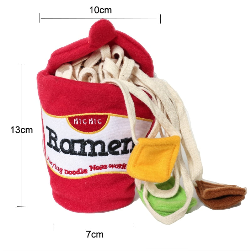 Dogs Snuffle Toys Puppy Dog Nosework Training Toy Pet Dog Sniffing Puzzle Toys Funny Noodle Shape Leaking Food Toys for Cat Dog