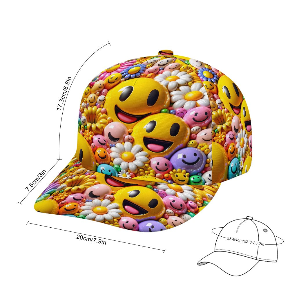 Dont Worry Be Happy Baseball Cap
