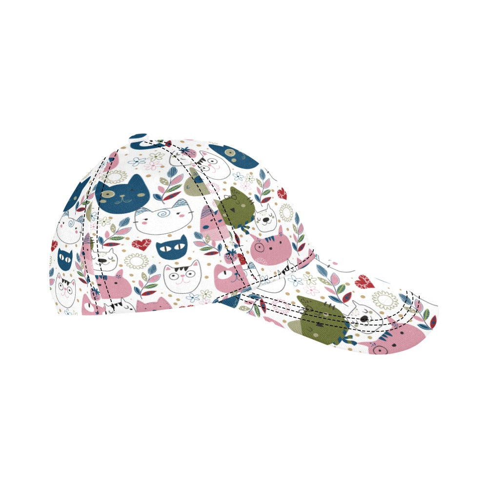 Kitty Kitty  Kitty All Over Print Mom and Dad Cap #Cats #Kitty