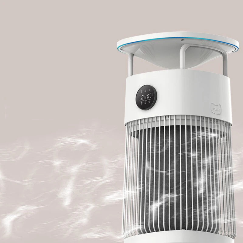 Pet cats use air purifiers to suck cat fur remove odors allergens sterilize and disinfect