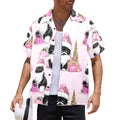 Men's All Over Print Christmas Cats Shirt Made In USA