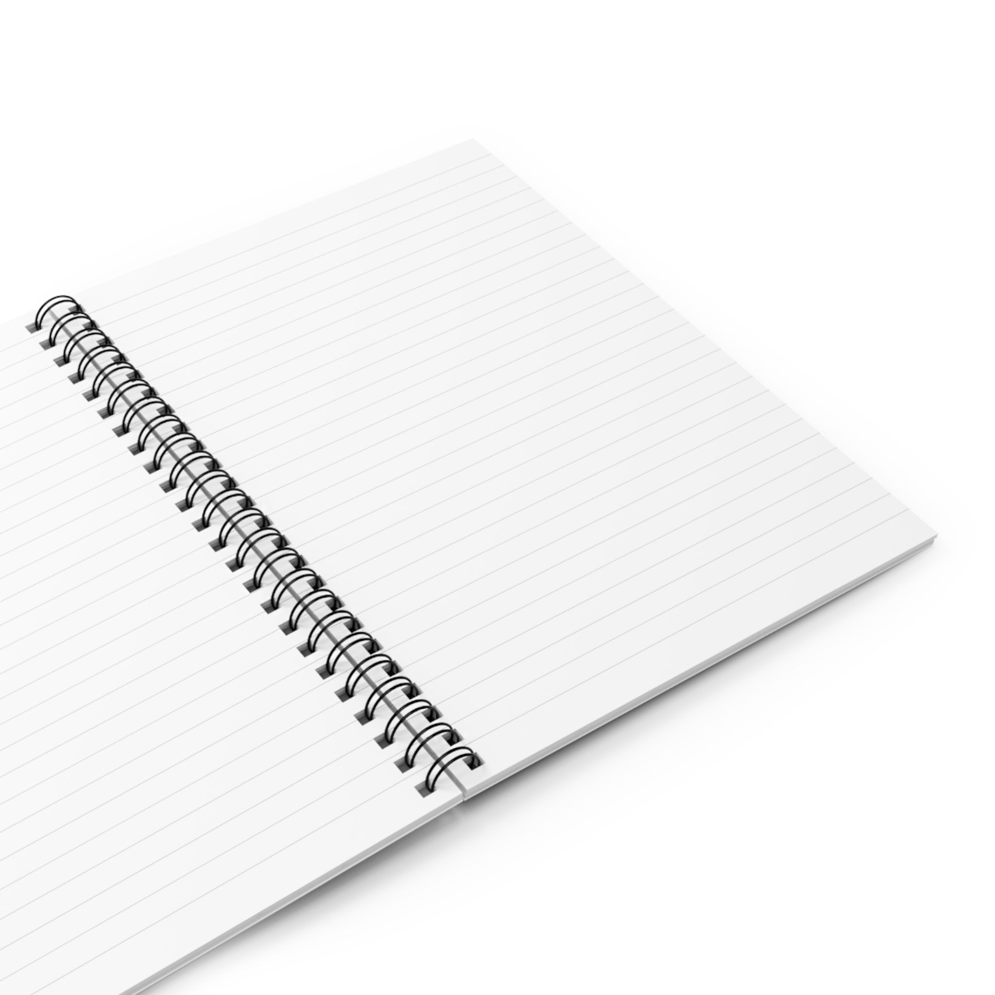 Colorful Paw Prints Spiral Notebook | Ruled Line