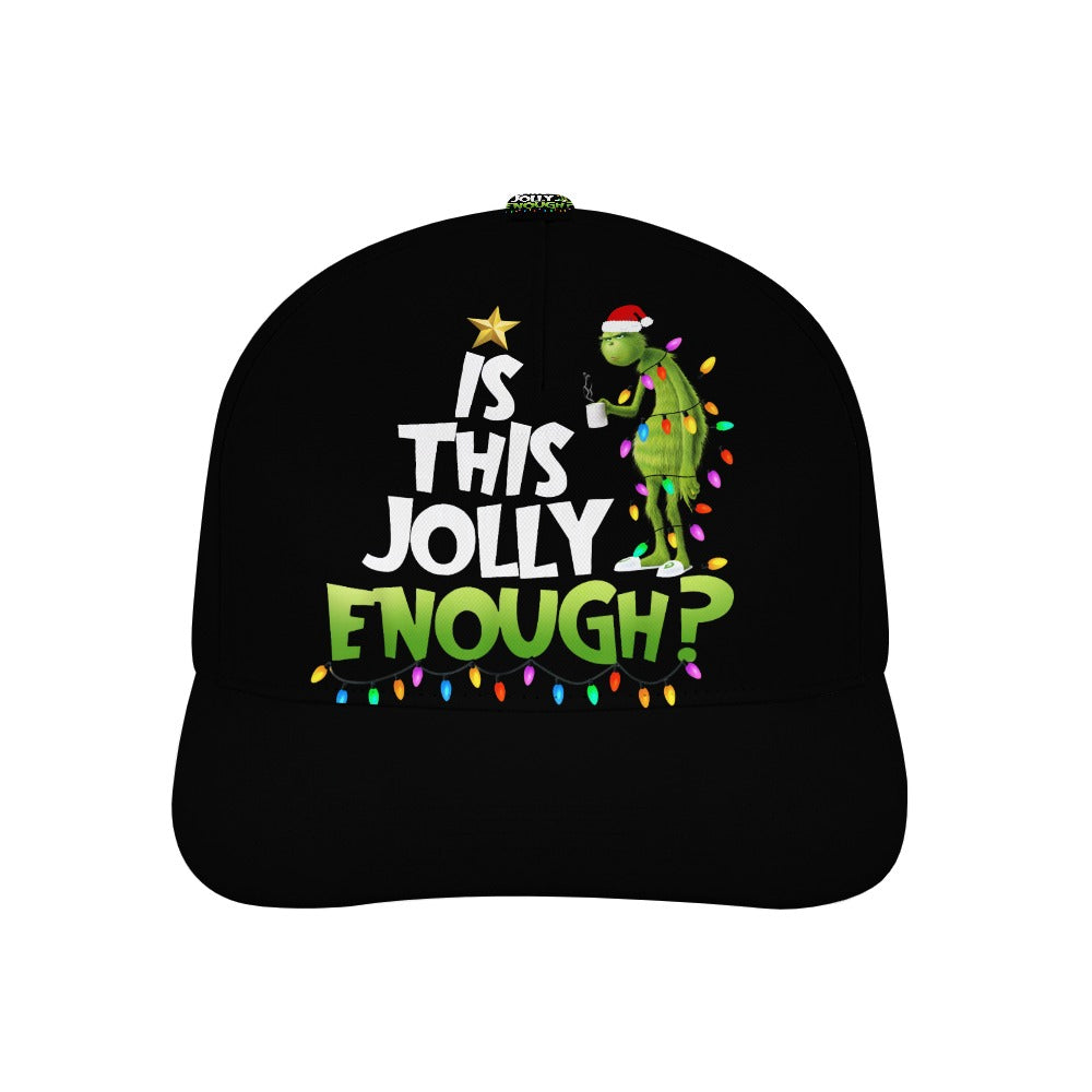 Is This Jolly Enough Christmas Baseball Cap