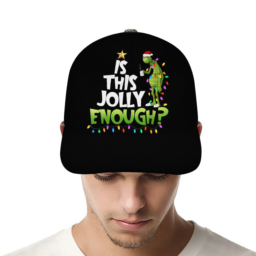 Is This Jolly Enough Christmas Baseball Cap