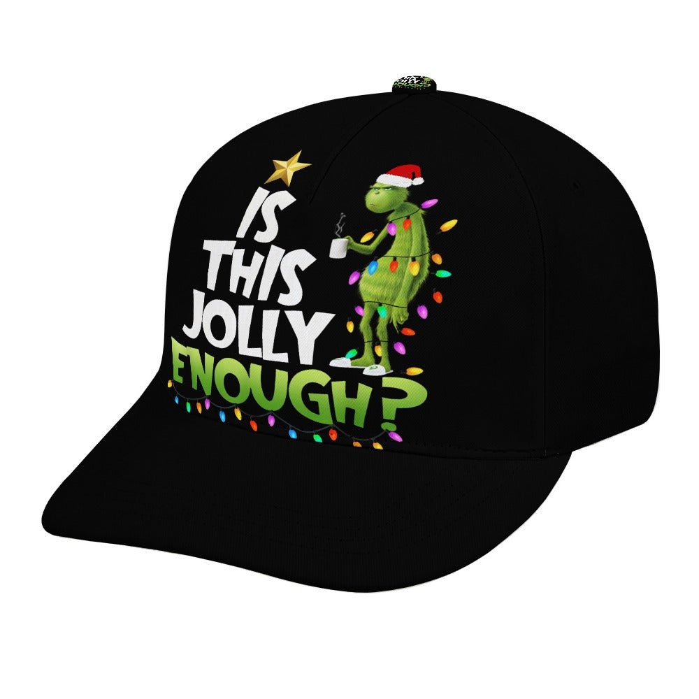 Is This Jolly Enough Christmas Baseball Cap