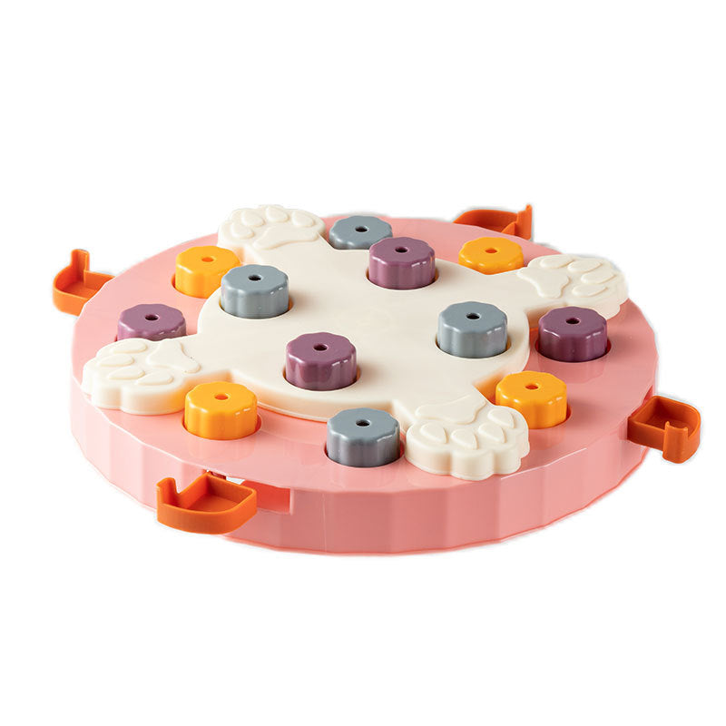 Dog Cat Bowl Automatic Feeder Dog Training Relief Cat Puzzle Toys