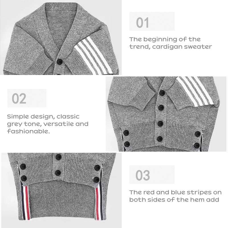 Wholesale Cross-border Pet Knit Cardigan - Bear Design (For Dogs & Cats)