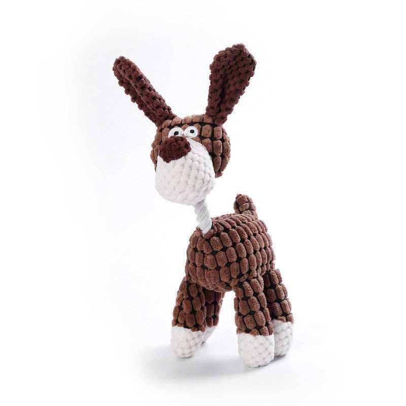 Pet Toy Durable Chew Plush Toy for Cats and Dogs
