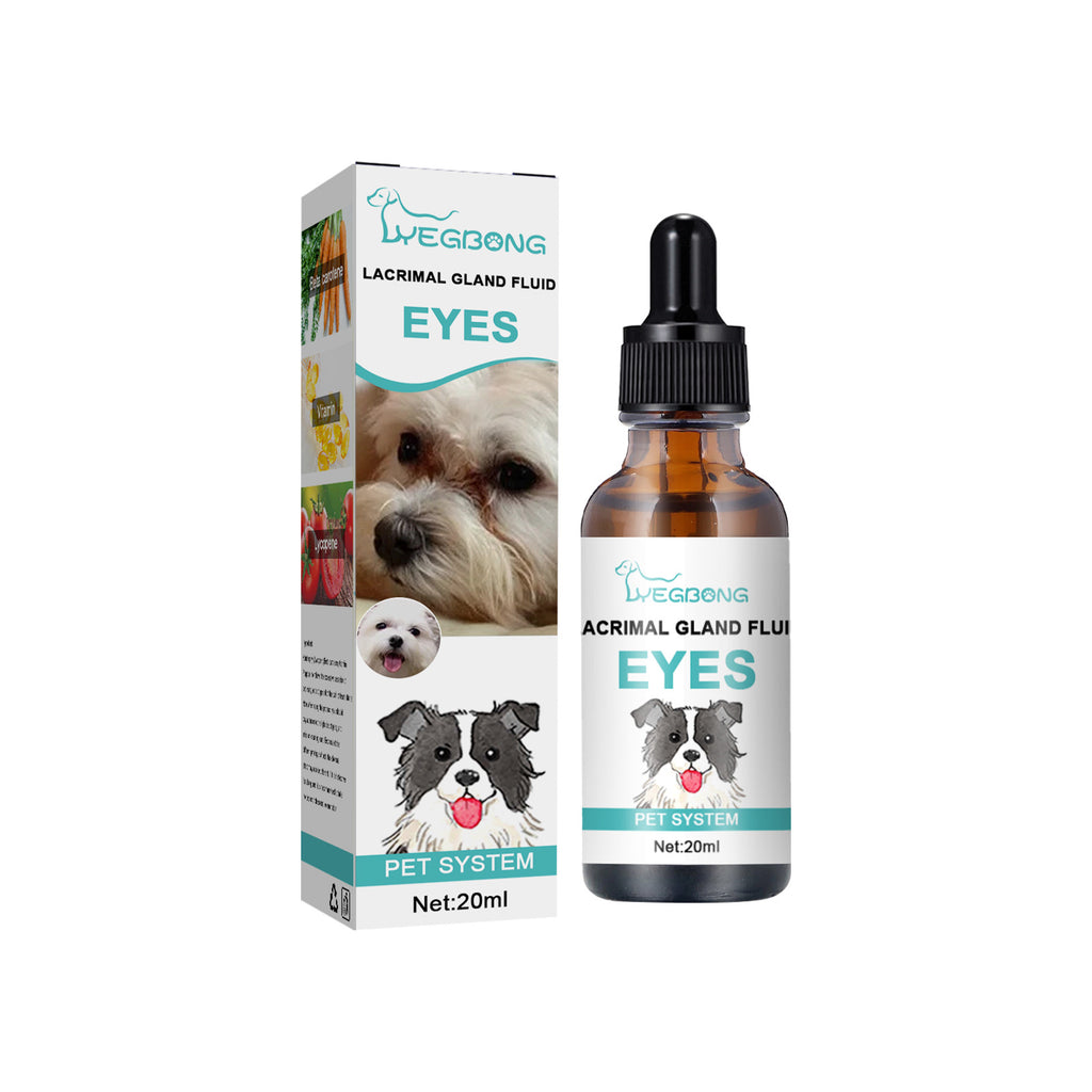 Yegbong Tear Duct Serum For Dogs, Cats And Dogs Removal Eye Poop Pet Topical Eye Tear Stain Serum