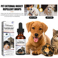 Pet Extracorporeal Insect Repellent Drops, Cats And Dogs Clean To Remove Ticks And Fleas Drops