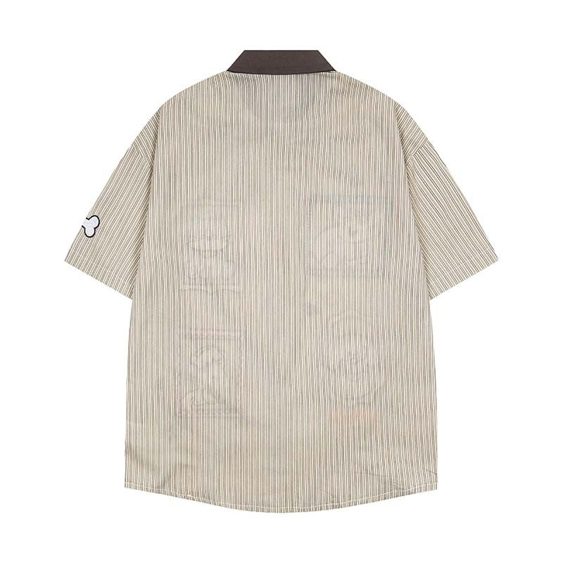Embroidery short sleeved shirt for cats and dogs