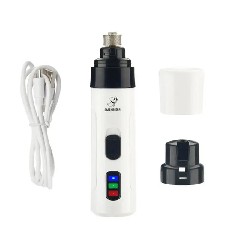 Electric Pet Cat Dog Nail Grinding Machine Nail Clippers Professional Mute Painless Dog Cat Paws USB Rechargeable Nail Trimmer