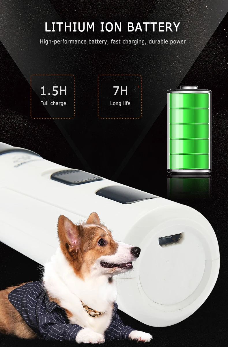 Electric Pet Cat Dog Nail Grinding Machine Nail Clippers Professional Mute Painless Dog Cat Paws USB Rechargeable Nail Trimmer