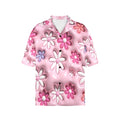 Women's All Over Print Hawaiian Shirt （Made in USA，Ships to USA Only）