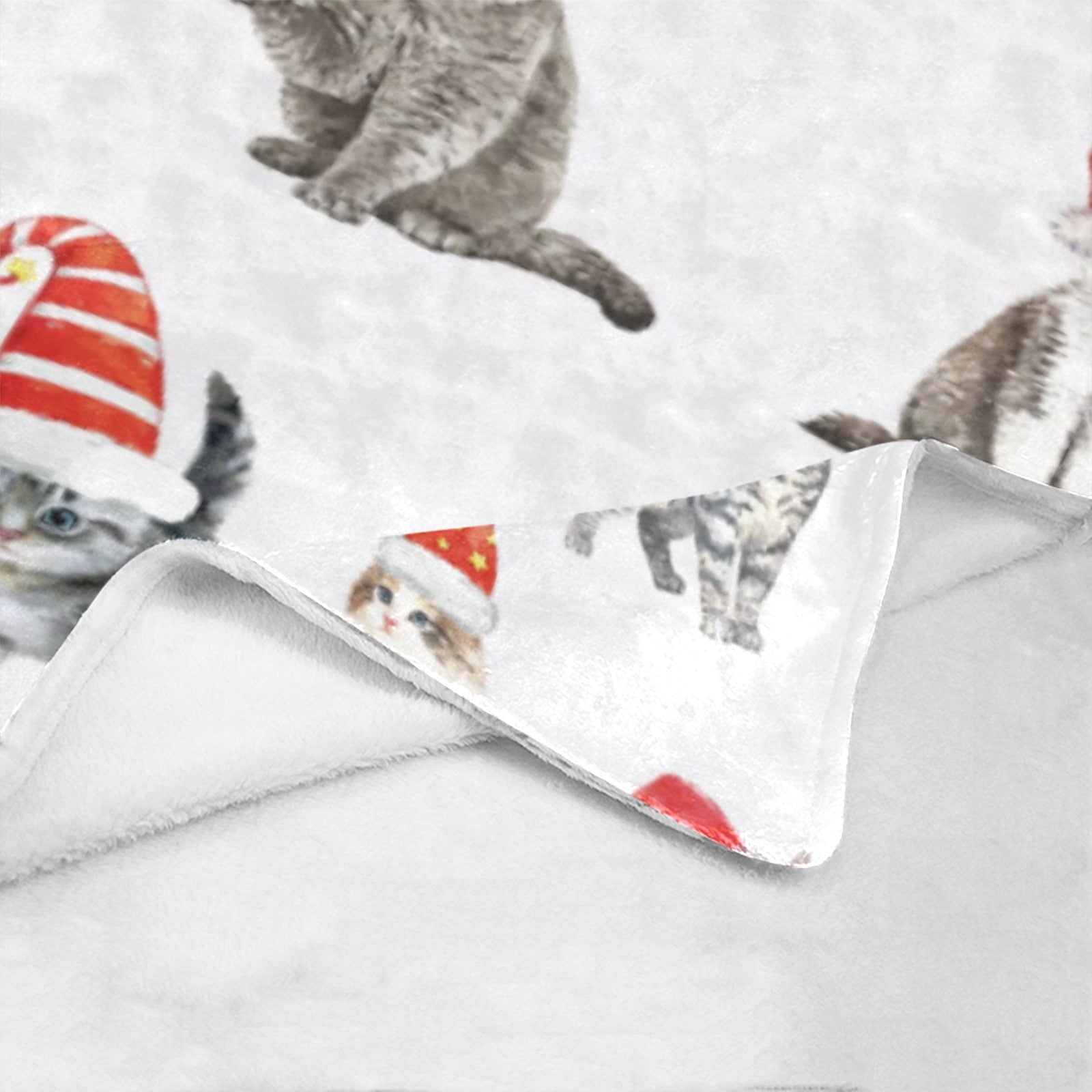 Christmas Puddy Cats Ultra-Soft Micro Fleece Blanket 32*48