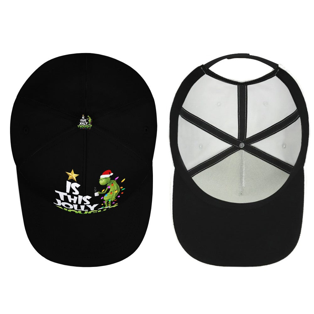 Is This Jolly Enough Christmas Baseball Cap