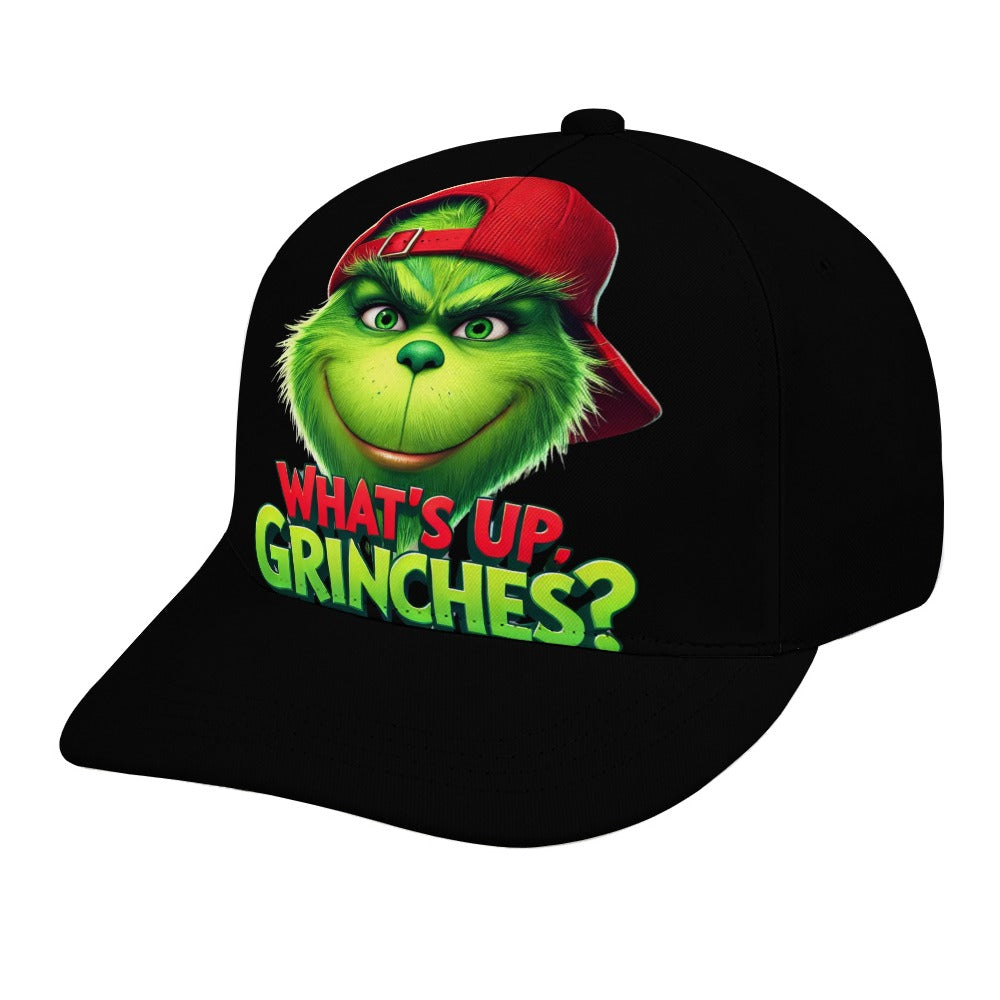 What's Up Grinch's Baseball Cap #ChristmasTime