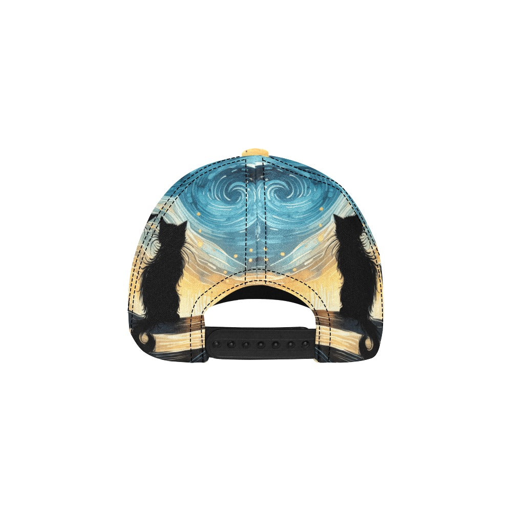 Van Gogh Cat All Over Print Free Shipping USA